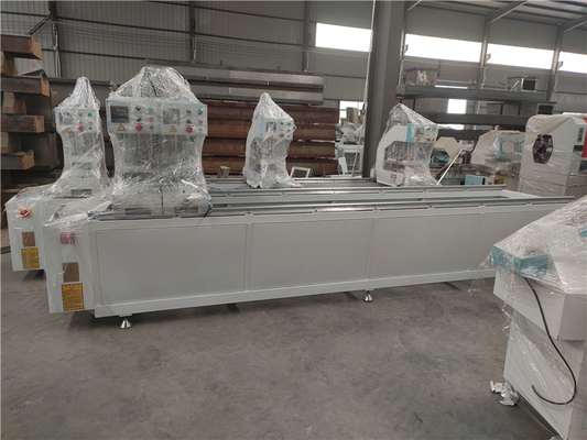 中国三头无缝焊接机UPVC窗机门框角连接供应商