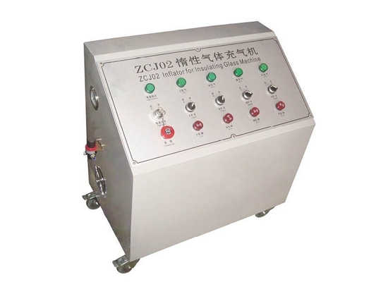 中国Máquina de rellenar del gas inactivo del argón, máquina de cristal aislador 0-15L/velocidad mínima provedor